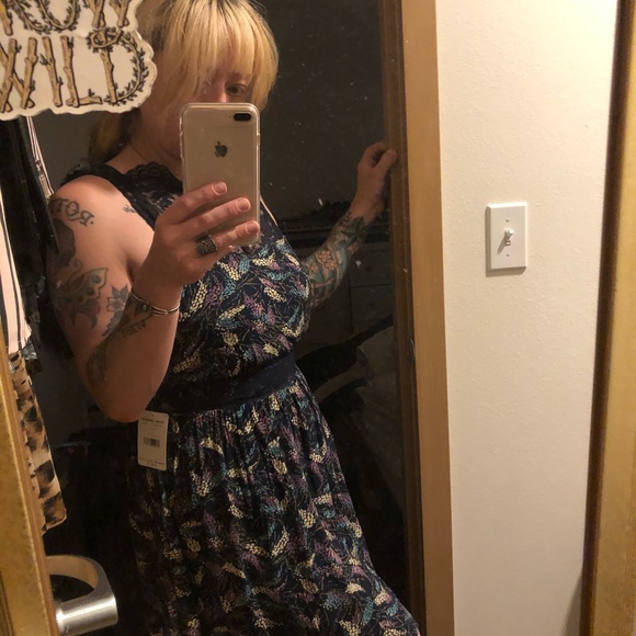 Free People Sleeveless Floral Dress - Picture 3 of 5